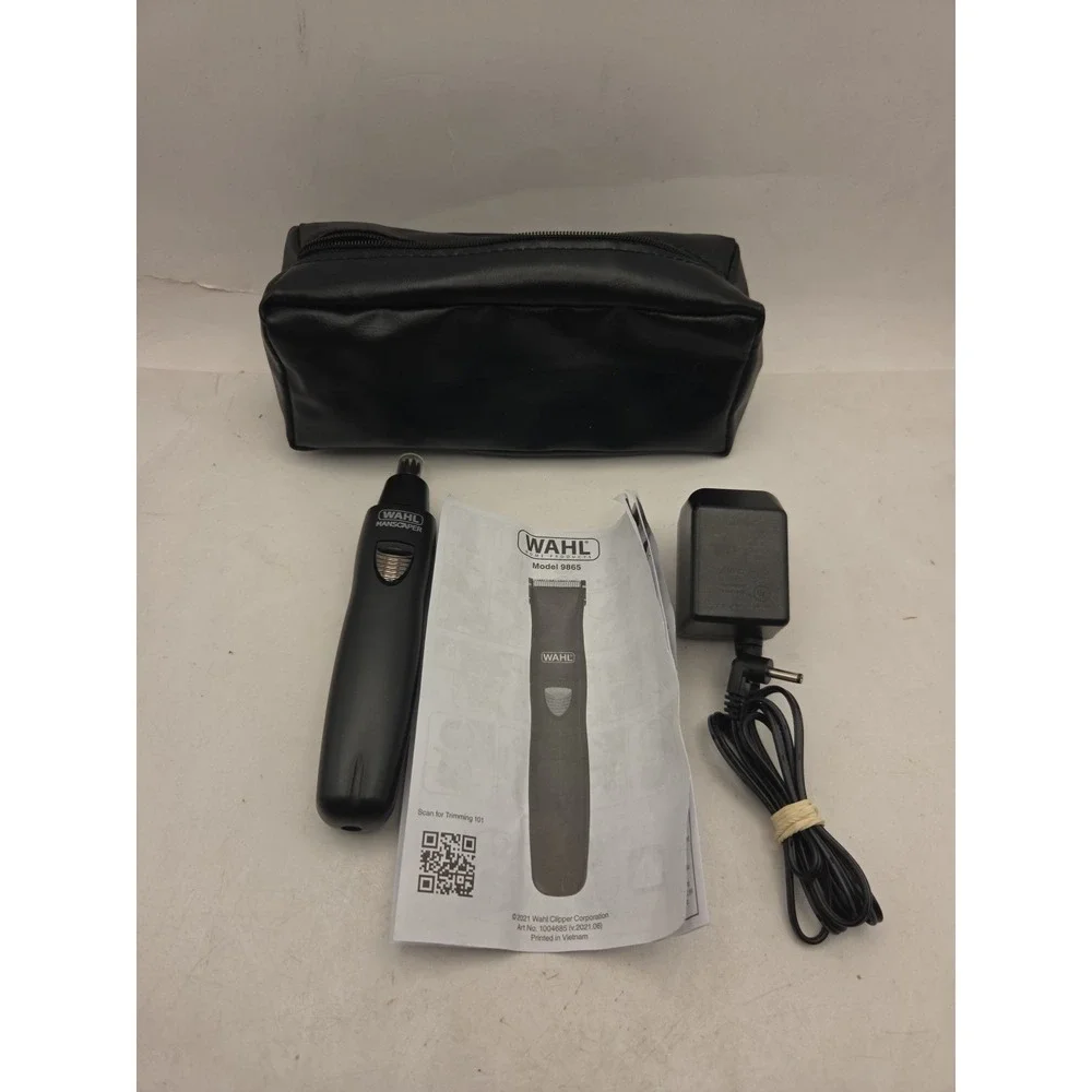 Wahl All In One Rechargeable Manscaper 9865 - USED BODY ONLY With Charger Manual